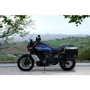 Paire de sacs Atlas en 47L+41L Aluminium avec cadres Pan America 1250