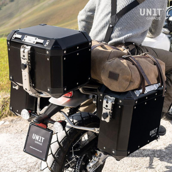 Paire de sacoches Atlas 47L + 41L aluminium avec cadres Triumph 1200 XC & XE