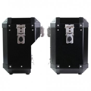 Paire de sacs alu Atlas 47L + 41L avec cadres Yamaha