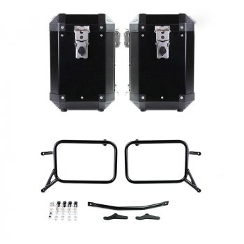 Paire de sacs Atlas en Aluminium 47L + 47L avec cadres R115 GS