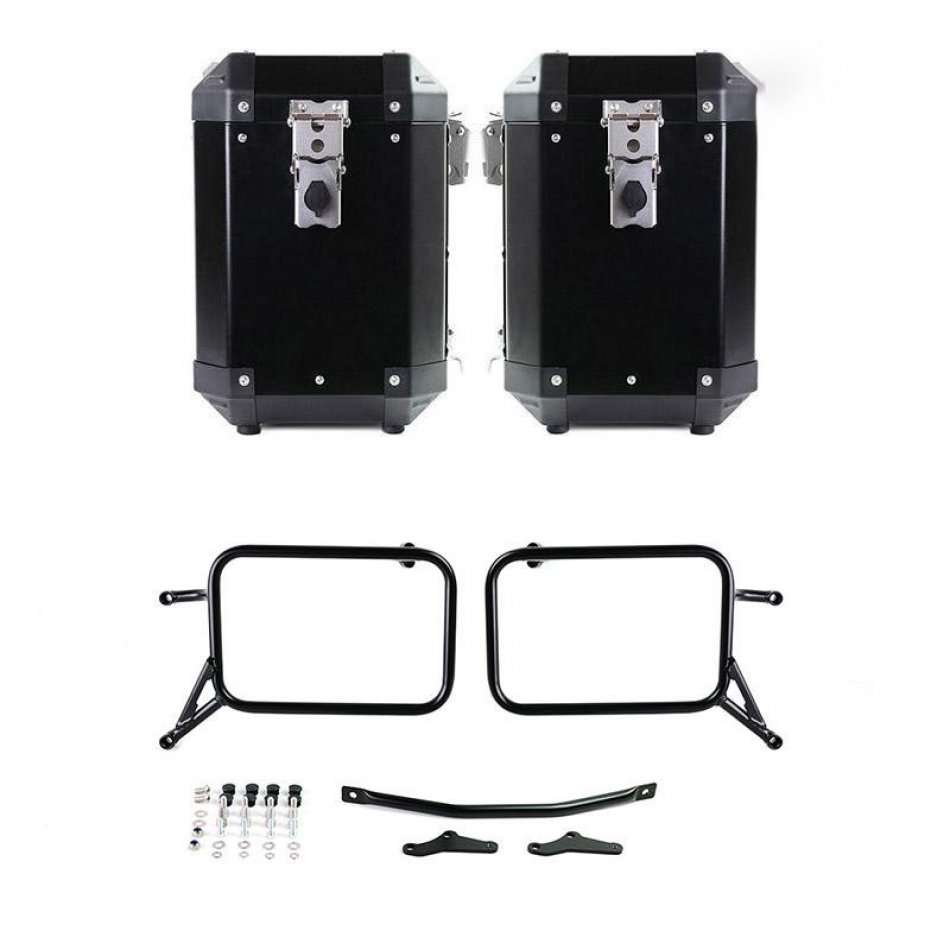 Paire de sacs Atlas en Aluminium 47L + 47L avec cadres R115 GS