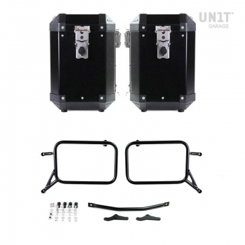 Paire de sacs Atlas en Aluminium 47L + 47L avec cadres R115 GS