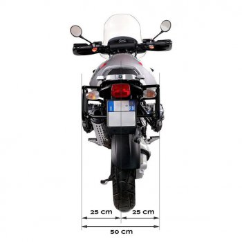 Paire de sacs Atlas 47L + 47L Aluminium avec cadres R & GS