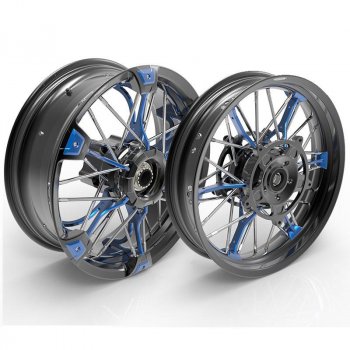 Paire de roues à rayons NineT Racer & Pure 24M9 SX-Spider tubeless