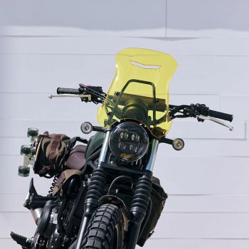 Pare-brise avec support GPS Honda CL