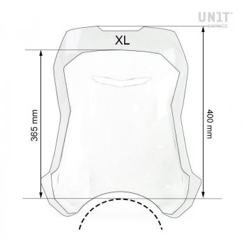 Pare-brise avec support GPS nineT Scrambler-Pure