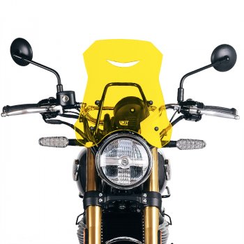 Pare-brise avec support GPS Royal Enfield Bear 650
