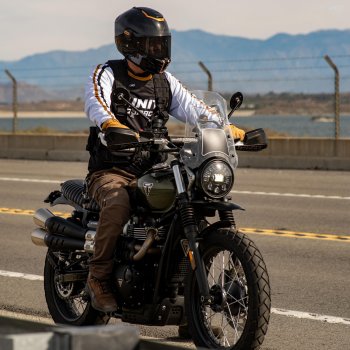 Pare-brise avec GPS série Triumph Street