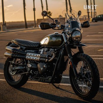 Pare-brise avec GPS série Triumph Street