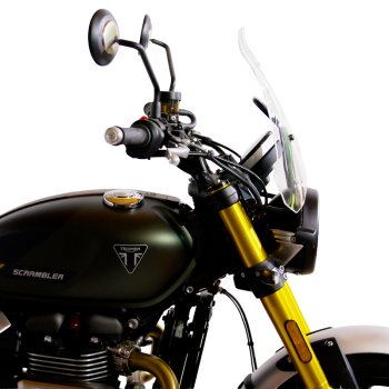 Pare-brise avec support GPS Triumph Street Scrambler 900 (à partir de 2026)