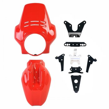 Bulle Fenouil + garde boue avant BMW R12 NineT