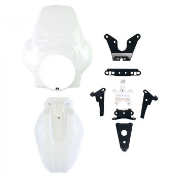 Bulle Fenouil + garde boue avant BMW R12 NineT