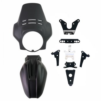 Bulle Fenouil + garde boue avant BMW R12
