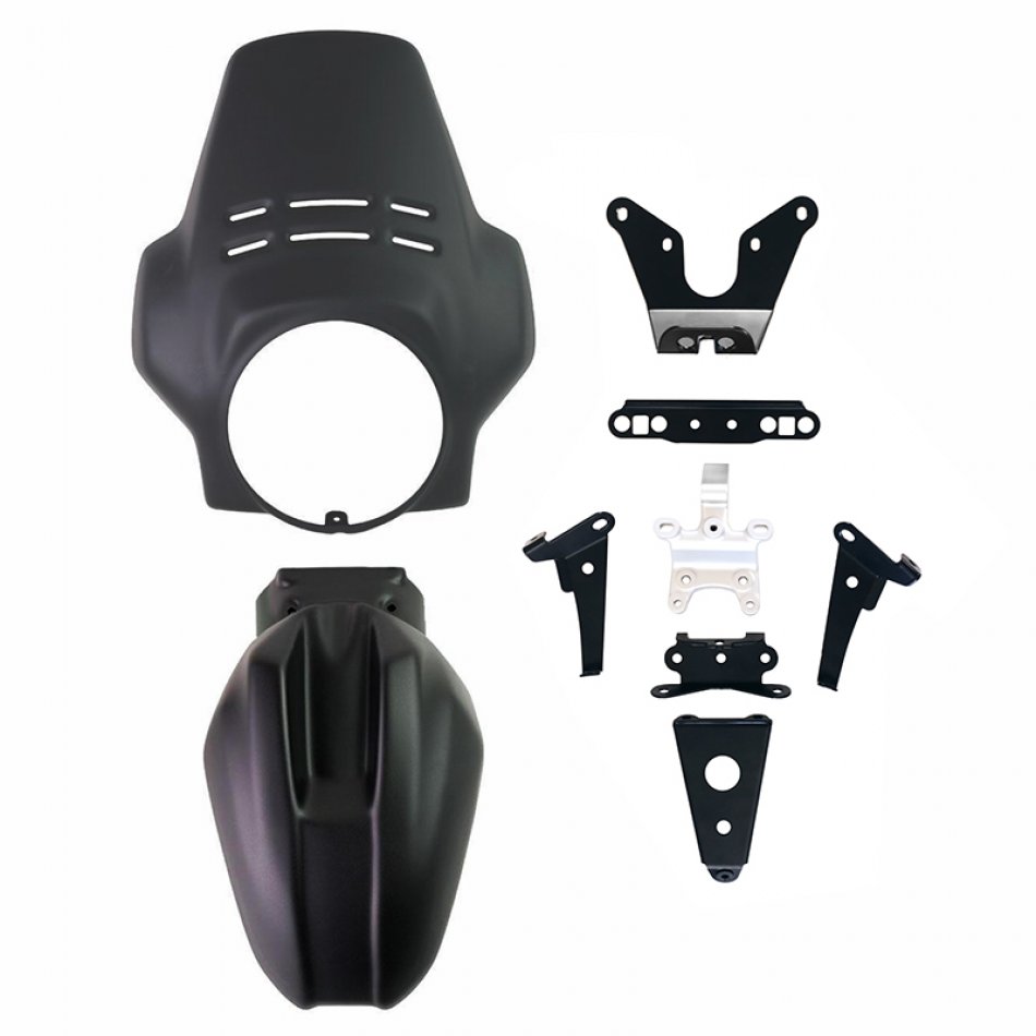 Bulle Fenouil + garde boue avant BMW R12