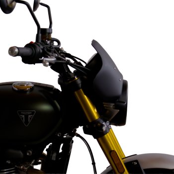 Pare-brise noir Triumph Street Scrambler 900 (à partir de 2026)