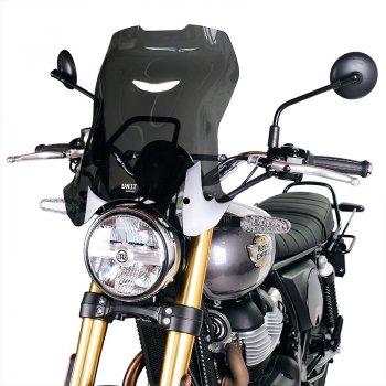 Pare-brise XL avec GPS Mount Royal Enfield Bear 650