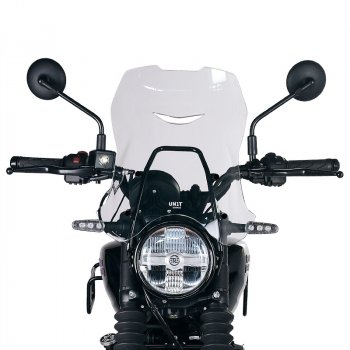 Pare-brise XL avec GPS Mount Royal Enfield Guerrilla 450