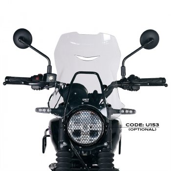 Pare-brise XL avec GPS Mount Royal Enfield Guerrilla 450