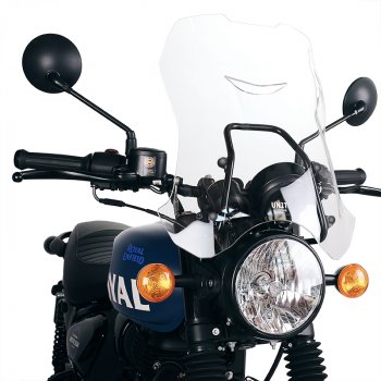 Pare-brise XL avec GPS Mount Royal Enfield Hunter 350