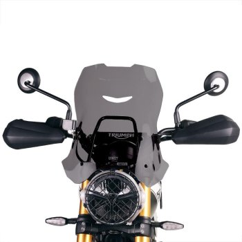 Bulle XL avec support GPS Triumph Speed 400 & Scrambler 400 X