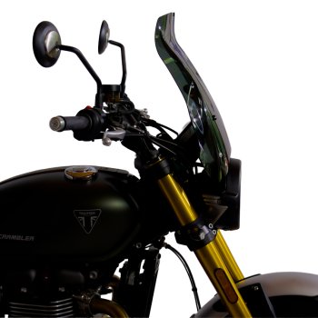 Pare-brise XL avec support GPS Triumph Street Scrambler 900 (à partir de 2026)