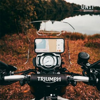 Pare-brise avec support GPS pour Triumph 1200 XC-XE
