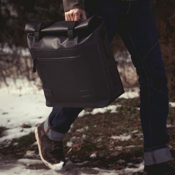 Deux sacoches latérales Khali en TPU 35L - 45L avec cadres nineT