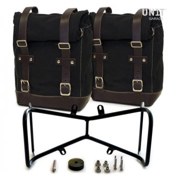 Deux paniers latéraux Canvas + Cadre symétrique Double NineT