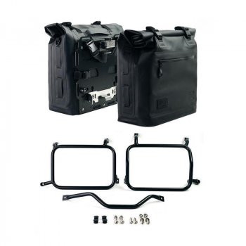 Deux sacoches latérales Khali en TPU 35L - 45L avec cadres HD Pan America