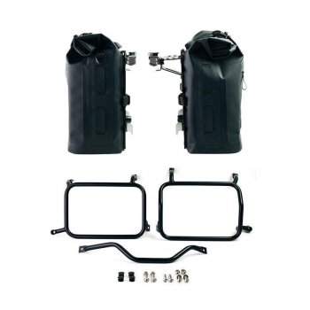 Deux sacoches latérales Khali en TPU 35L - 45L avec cadres HD Pan America