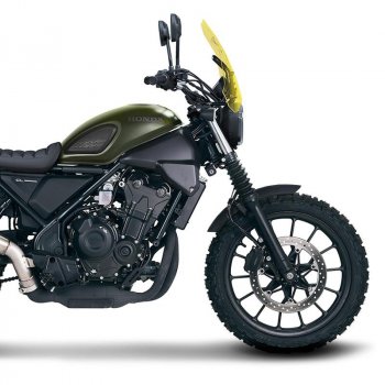 Panneaux latéraux de réservoir Honda CL Matt Black