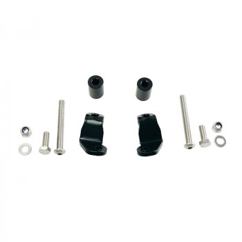 Kit d'adaptation pour supports de valises d'origine avec porte-bagages BMW R12 G/S