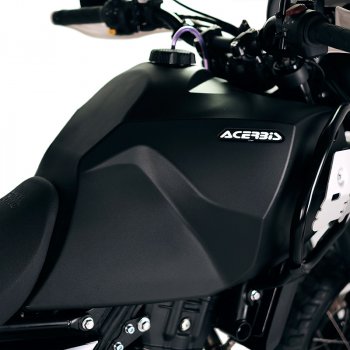 Kit avec silencieux en acier inoxydable noir Royal Enfield Himalayan 450 (à partir de 2024)