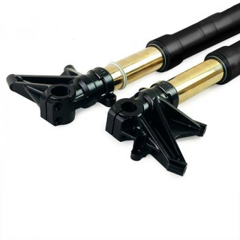 Kit fourche Ohlins BMW R18 + Plaques de garage Unit avec pieds radiaux