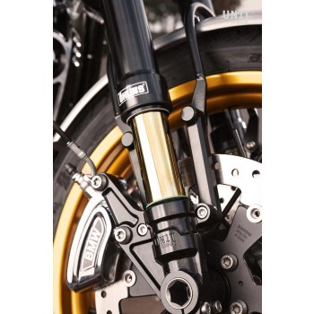 Kit fourche Ohlins USD + plaques et pieds Unit Garage