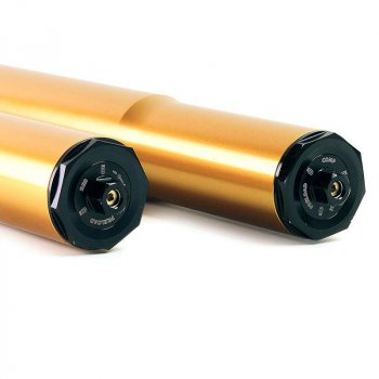 Kit fourche Ohlins USD + plaques et pieds Unit Garage