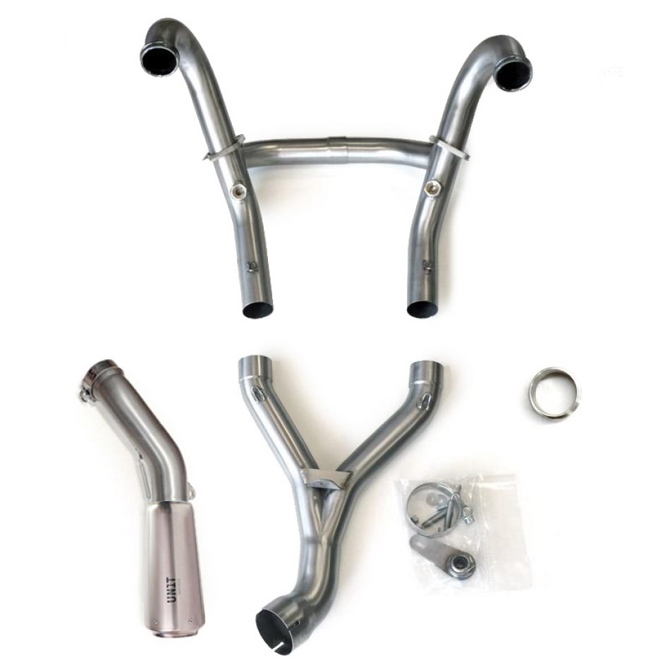 Kit d'échappement complet HP2 & Megamoto Titanium