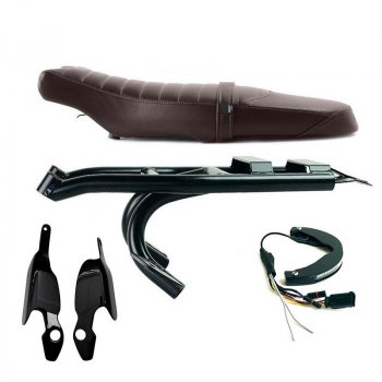Kit Sportail R18 avec selle biplace en cuir