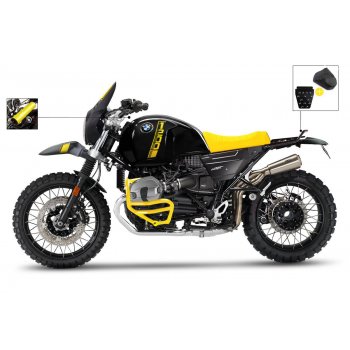 Kit NineT PARIS DAKAR Jaune 40e avec accessoires