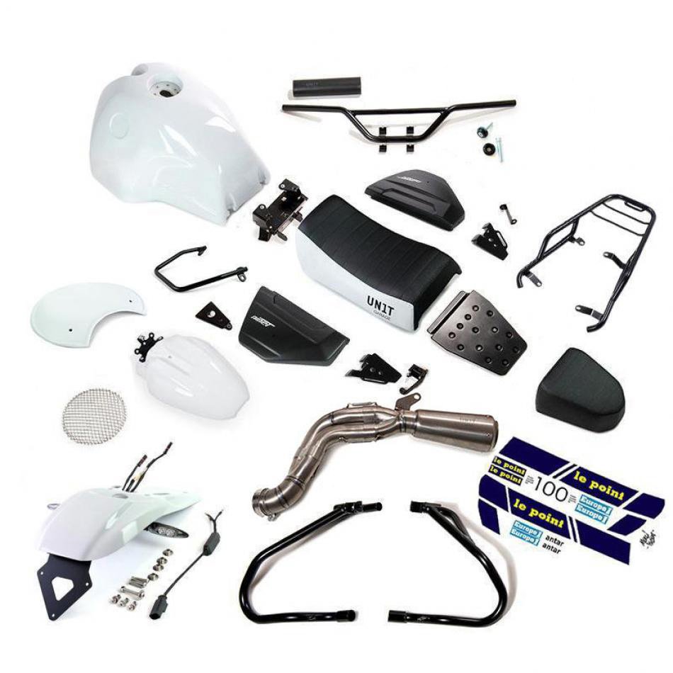 Kit NineT PARIS DAKAR HA83 avec accessoires