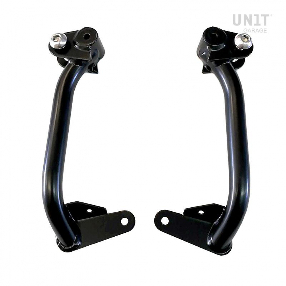 Poignée du passager pour soulever l'essieu arrière