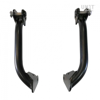 Poignée du passager pour soulever l'essieu arrière