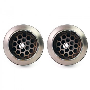 Silencieux double en titane nineT avec soudure visible