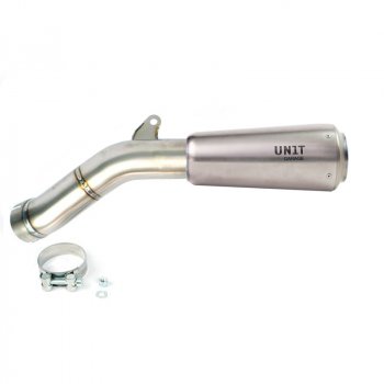 Silencieux bas en titane