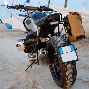 Silencieux bas en titane