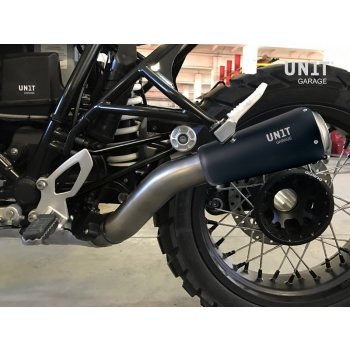 silencieux bas + support