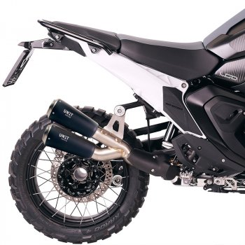 Double échappement de style GP BMW R1300GS en titane