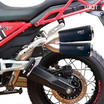 Silencieux double haut