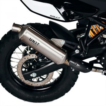 Échappement en acier inoxydable Royal Enfield Himalayan 450 (à partir de 2024)