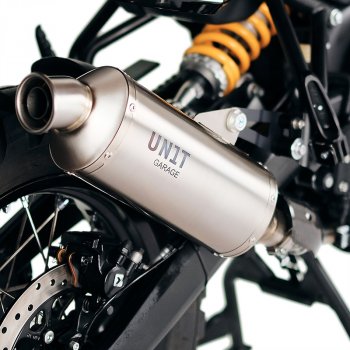 Échappement en acier inoxydable Royal Enfield Himalayan 450 (à partir de 2024)